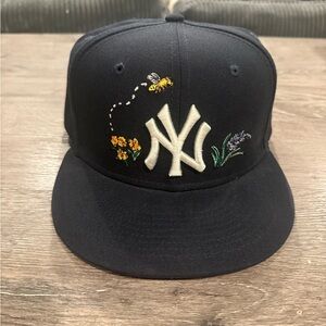 Custom New York Yankees Fitted Hat